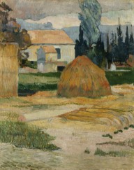 Paul Gauguin-Landscape Near Arles  1888