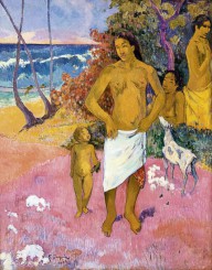 Paul Gauguin-Baigneurs (Bathers)  1902