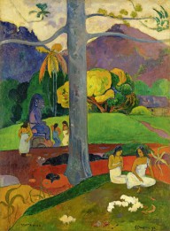 Paul Gauguin-Matamua (In Olden Times)  1892