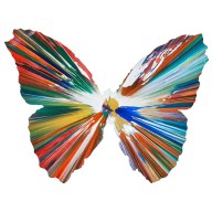 Damien Hirst-Butterfly Spin Painting (Created at Damien Hirst Spin Workshop)  2009