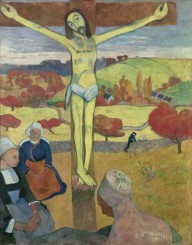 Paul Gauguin-The Yellow Christ  1889