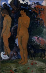 Paul Gauguin-Adam and Eve  1902