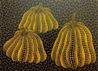 Yayoi Kusama-Three Pumpkins  1993