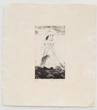 David Hockney-The Enchantress in Her Garden  1969