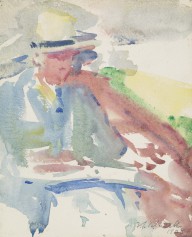 177638------Portrait of a Man, Seated_Francis Campbell Boileau Cadell