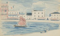 184431------A Port, France_Francis Campbell Boileau Cadell