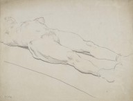 186342------Male Nude (Lying on the Ground)_Francis Campbell Boileau Cadell