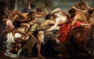 鲁本斯，The Rape of Hippodame, or Lapiths and Centaurs