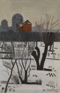 Jean Brusselmans - Grey winterlandscape