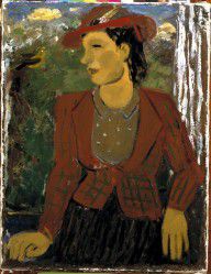 Gustave De Smet - Girl with hat