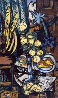 Max Beckmann - Still life with Yellow Roses, 1937