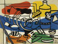 Fernand Léger - Nature morte aux trois fruits, 1954
