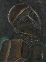 Franco Gentilini - Testa di ragazza (N. 1), 1953