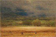 George Inness，The Wheat Field