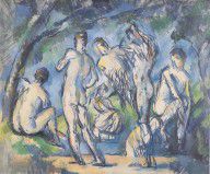 【法国】保罗·塞尚Paul_Cézanne_-_Sept_Baigneurs_-_ca1900