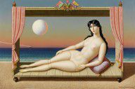 LUDWIG SCHWARZER-Geburt der Venus 1976