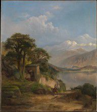 Thomas Moran Lake Como