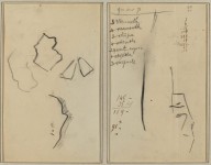 A Profile and Four Shapes; Sketch of a Man's Head [recto]-ZYGR74263