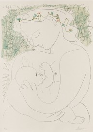 Pablo Picasso-Grande Maternit�. 1963.