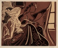 Pablo Picasso-Deux femmes prês de la fenêtre  1959