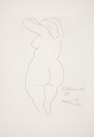 Pablo Picasso-Female Nude