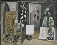 Pablo Picasso-L'Atelier de la Californie (The Studio La Californie)  1956