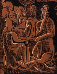 Pablo Picasso-Le Déjeuner sur l'Herbe  1962