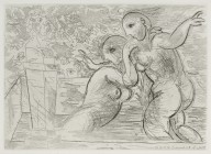 Pablo Picasso-Les Baigneuses Surprises  1933