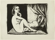 Pablo Picasso-Les Deux Femmes nues  State 5  24th November 1945  1945