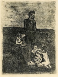 Pablo Picasso-Les Pauvres (The Poor)  1905