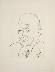Pablo Picasso-Portrait of Vollard  IV  1937