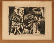 Pablo Picasso-Scene d'Interieur  1926