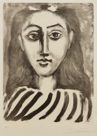 Pablo Picasso-Tête de jeune fille (Head of a Young Girl)  1949