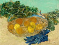Still Life of Oranges and Lemons with Blue Gloves-ZYGR164923