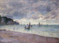 11751170_Fishing_Boats_In_Front_Of_The_Beach_And_Cliffs_Of_Pourville