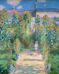 The Artist's Garden at Vétheuil-ZYGR52189