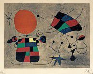 Joan Miró Espanja 1893-1983-Le sourire aux ailes flamboyantes