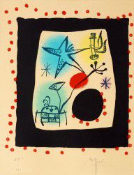 Joan Miró Espanja 1893-1983-Les coccinelles