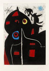 Joan Miró Espanja 1893-1983-Pantagruel. (d)