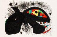 Joan Miró Espanja 1893-1983-Paysanne en colère