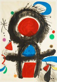Joan Miró Espanja 1893-1983-Pic de la mirandole