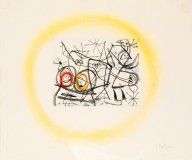 Joan Miró Espanja 1893-1983-Préparatifs d'oiseaux II