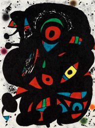 Joan Miró Espanja 1893-1983-Strindbergmappen