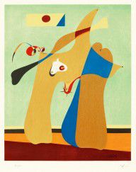 Joan Miró Espanja 1893-1983-Une femme