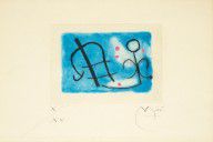 Joan Miró Espanja 1893-1983-Utan titel, ur Nous avons