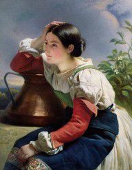 1635787-Winterhalter--Young Italian at the Well