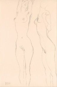 Gustav_Klimt_-_Two_Nudes,_the_Left_One_with_Raised_Arms_