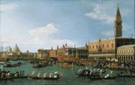 Canaletto Return of 'Il Bucintoro' on Ascension Day 