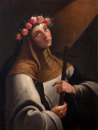 José del Pozo (atribuido) Saint Rose of Lima 