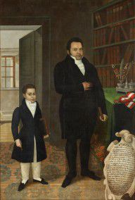 José Gil de Castro Mariano Alejo álvarez and his Son 
